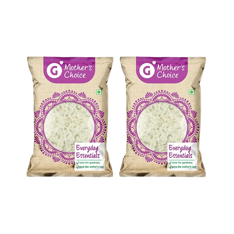GMC Fiber Rich Thick Avalakki/ Thick Poha - Pack of 2 (Gatti Avalakki)