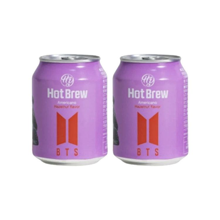 BTS Americano Hazelnut Cold Coffee - Pack of 2