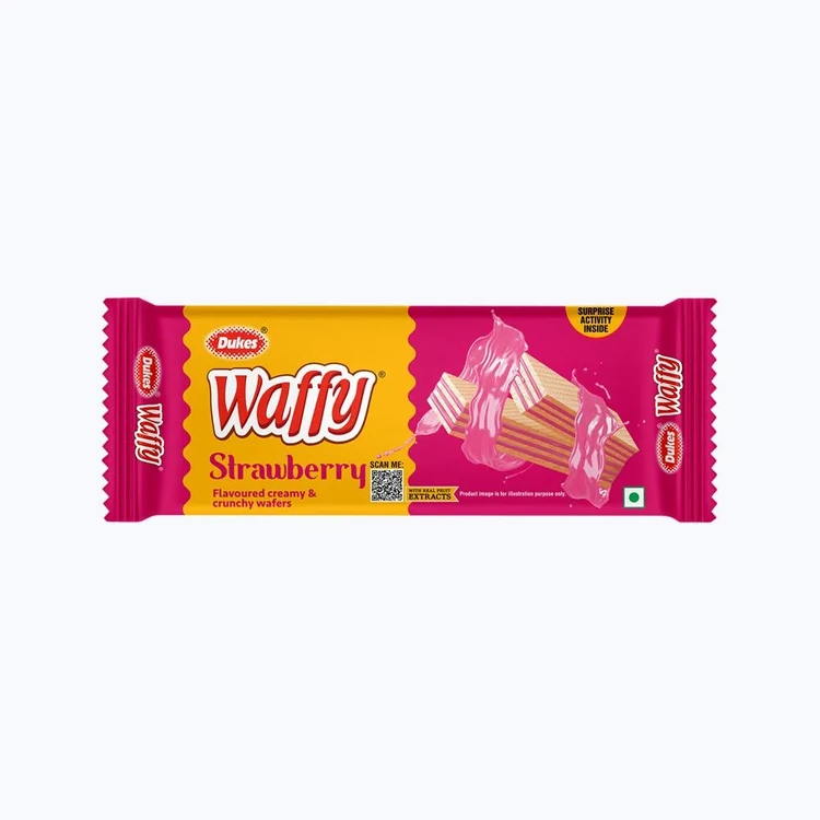 Dukes Waffy Strawberry Wafers