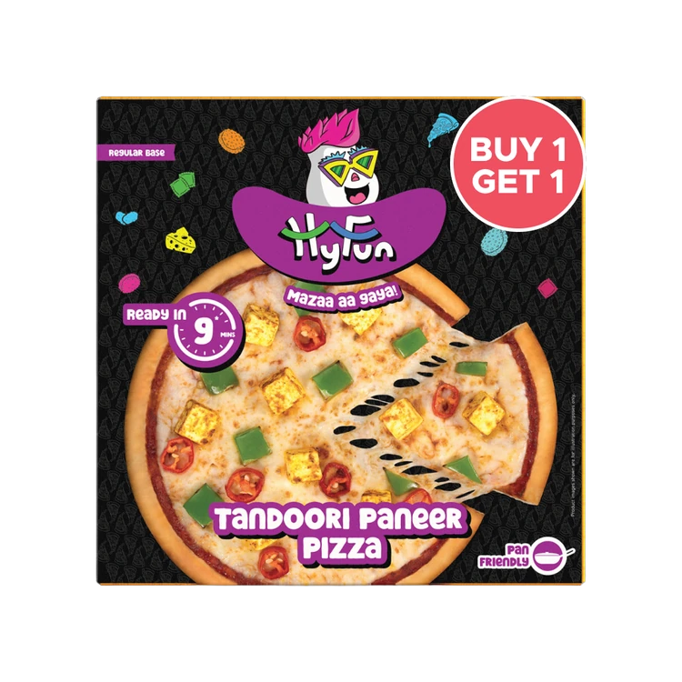 HyFun Tandoori Paneer Pizza - Buy 1 Get 1 Free