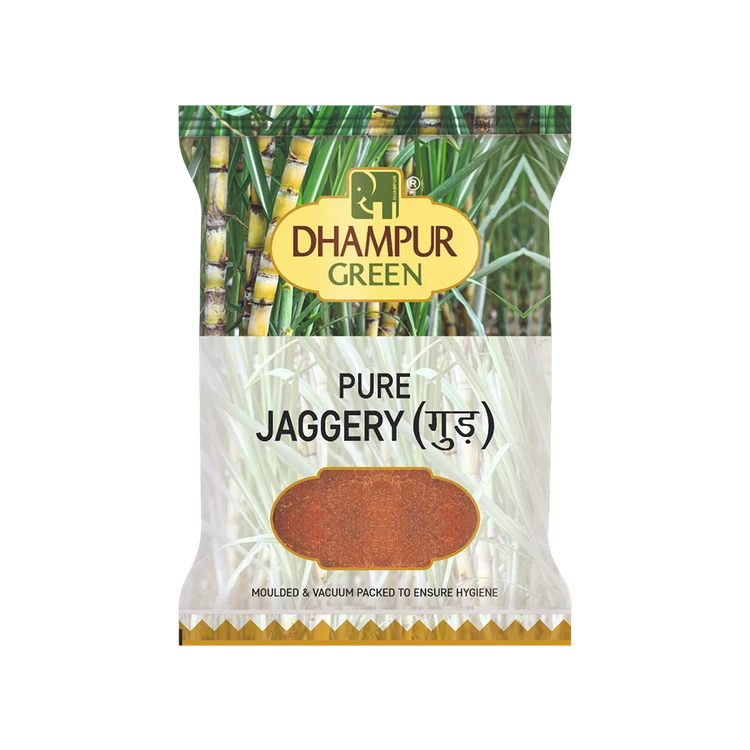 Dhampur Green Gur/ Jaggery Block (Bella)