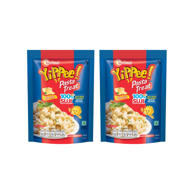 Yippee Cheese Instant Pasta - Pack of 2