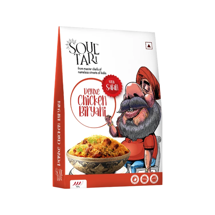 Soultari Deluxe Chicken Biryani (With Salan)