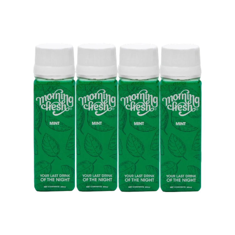 Morning Fresh Hangover Solution (Mint) - Pack of 4