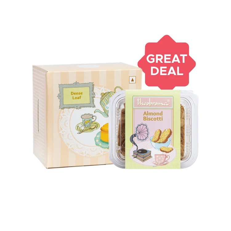 Theobroma Dense Loaf +  Almond Biscotti Combo