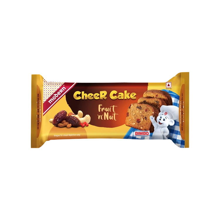 Modern Fruit n Nut Slice Cake