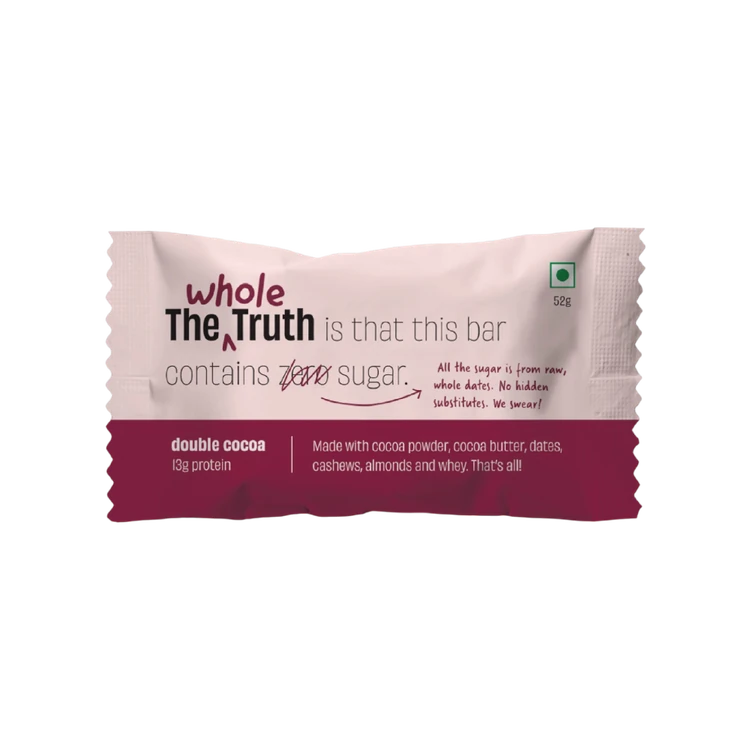 The Whole Truth Double Cocoa Protein Bar