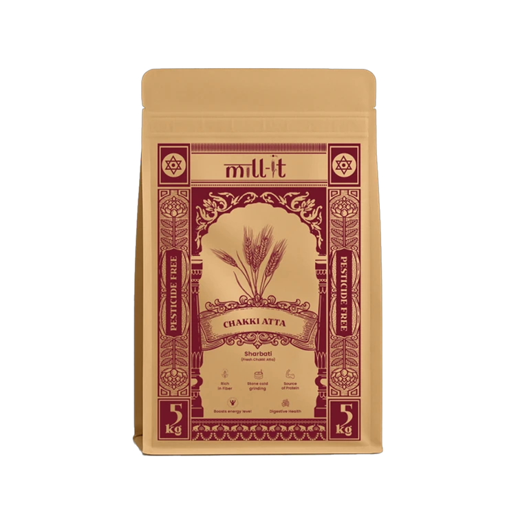 Mill-it Fresh Chakki Sharbati Atta