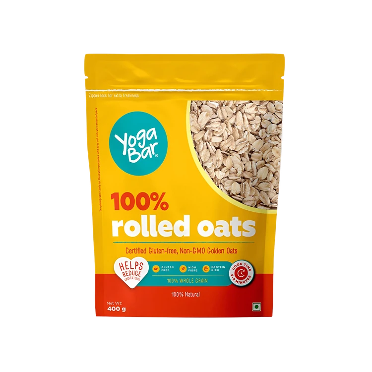 Yoga Bar Premium Golden Rolled Oats (Gluten Free)