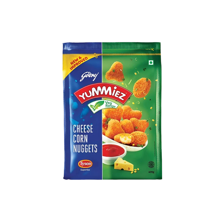 Godrej Yummiez Corn Cheese Nuggets (Frozen)