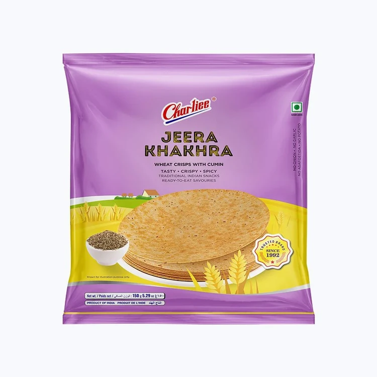 Charliee Jeera Khakhra