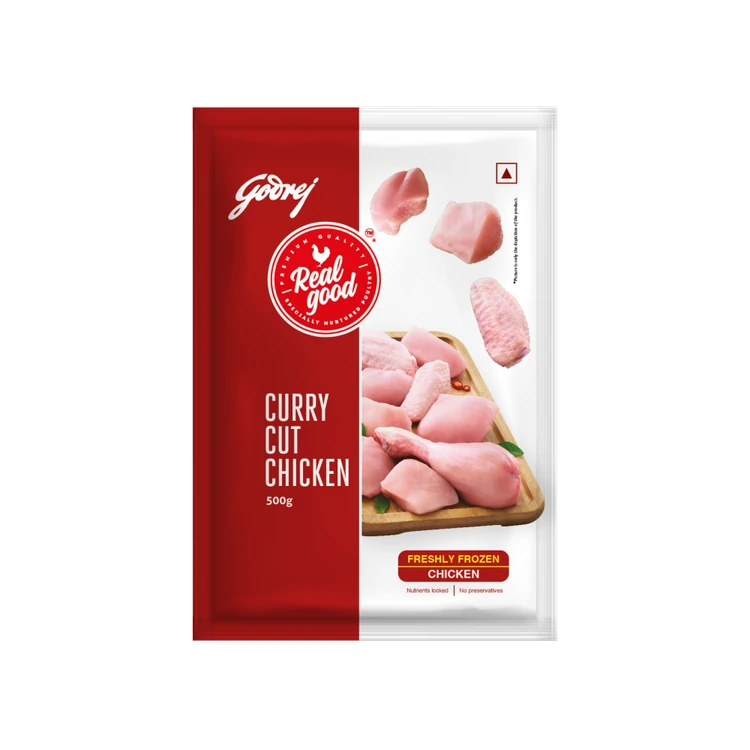 Godrej Real Good Chicken Curry Cut (Freshly Frozen)