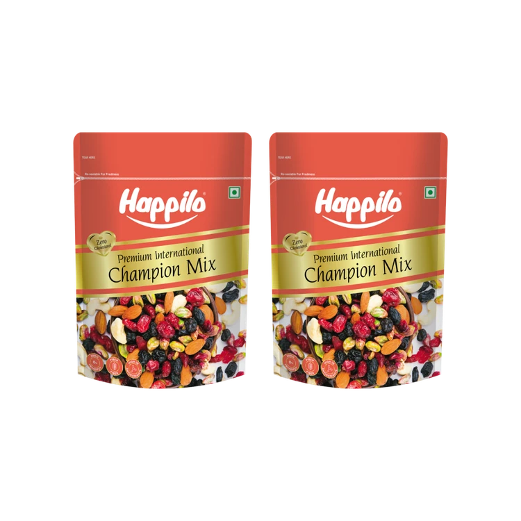Happilo Premium Champion Trail Mix - Pack of 2