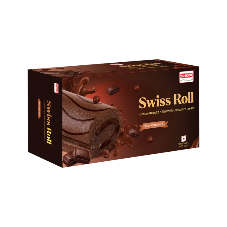Sobisco Chocolate Cake Swiss Roll