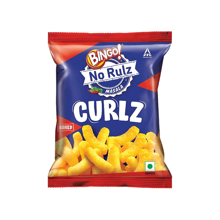 Bingo Baked No Rulz Masala Curlz Puffs