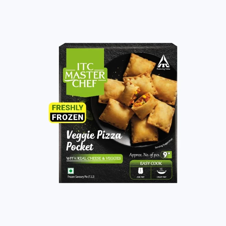 ITC Master Chef Veggie Pizza Pocket with Real Cheese