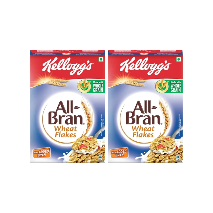 Kellogg's All Bran Wheat Flakes - Pack of 2