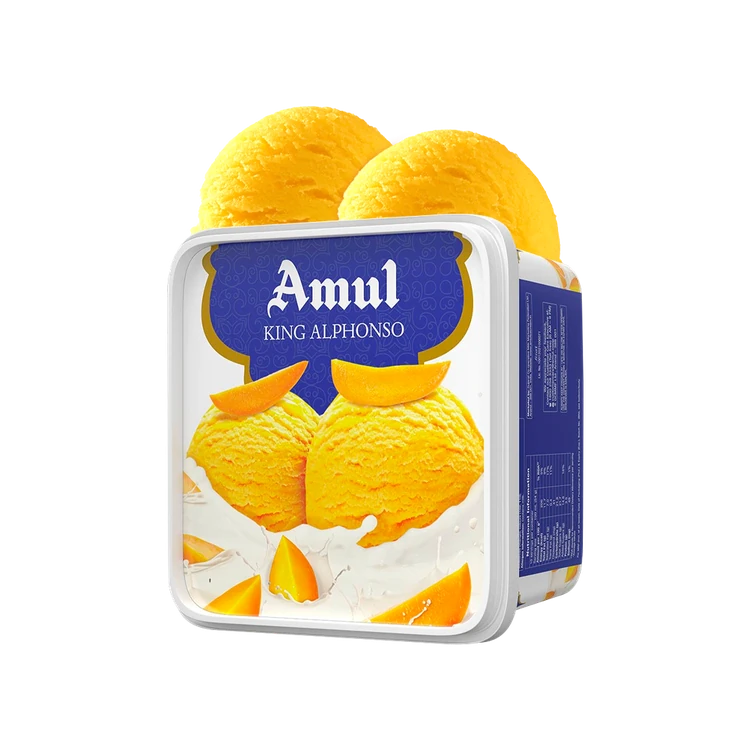 Amul King Alphonso Ice Cream Tub
