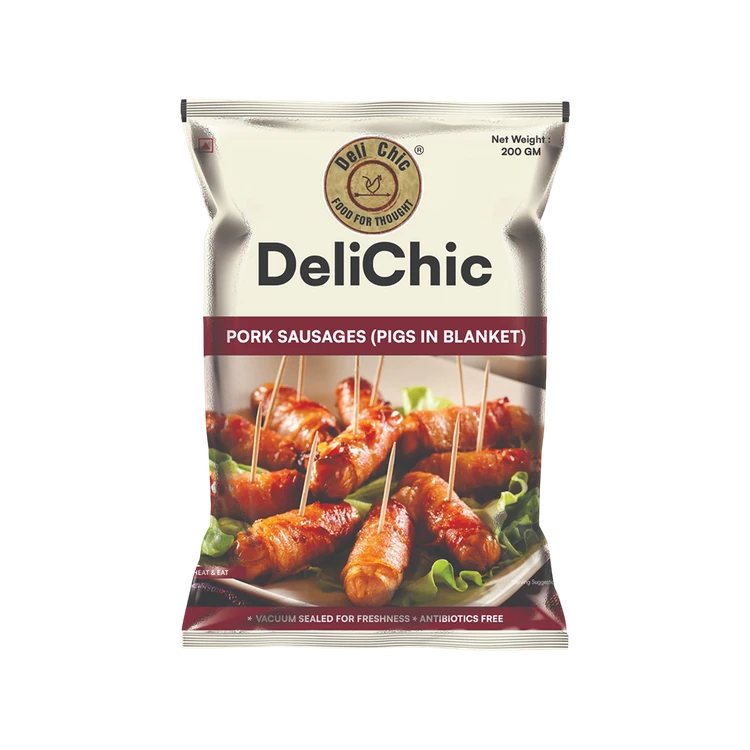 Delichic Pork Sausage (Pigs In Blanket)