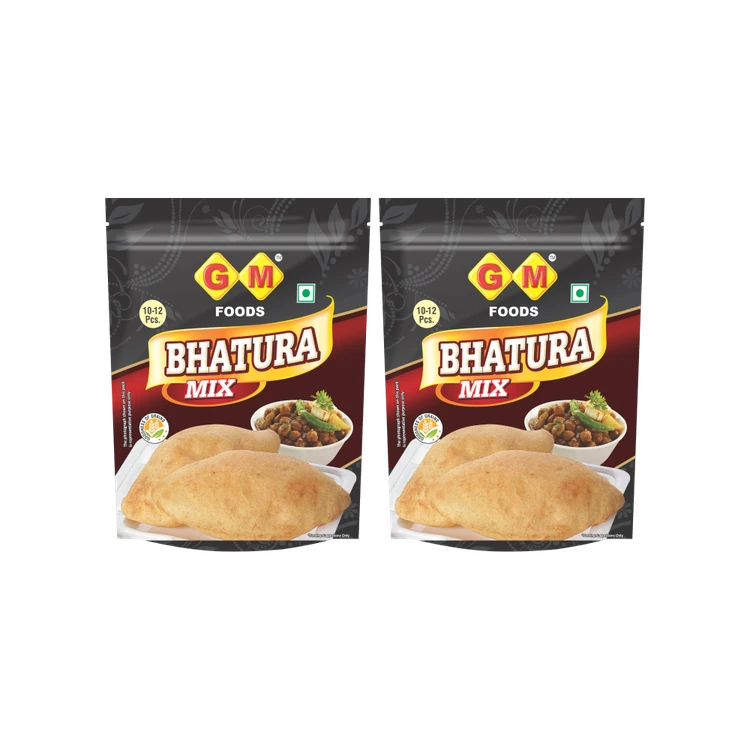 GM Foods Bhatura Flour Mix - Pack of 2 (Hittu Mishrana)
