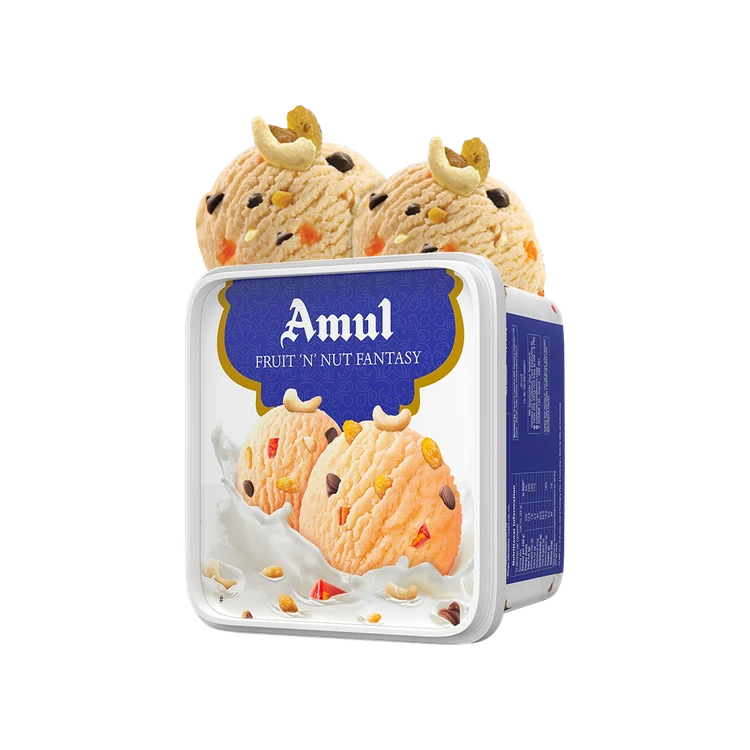 Amul Fruit N Nut Fantasy Ice Cream Tub Tub