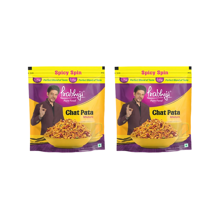 Haldiram's Prabhuji Chat Patta Mixture Namkeen - Pack of 2