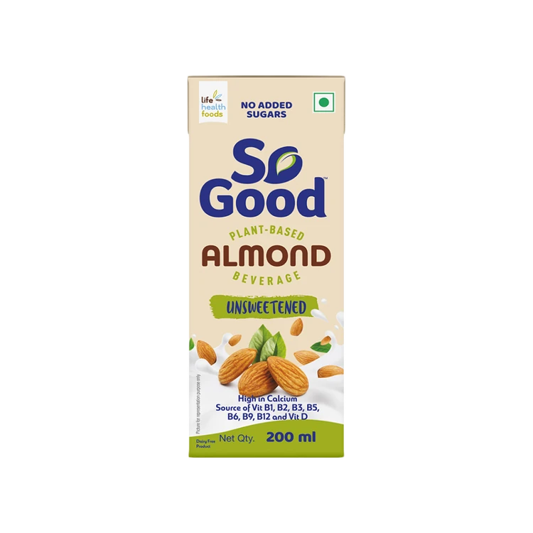 So Good Natural Unsweetened Almond Beverage