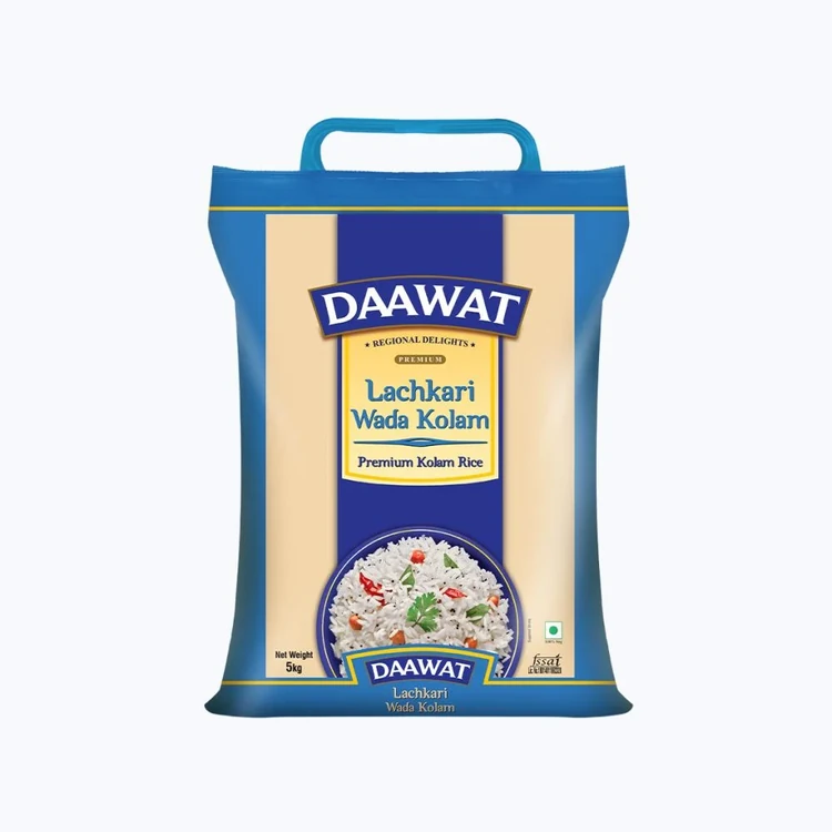 Daawat Lachkari Wada Kolam Rice (Medium Grain) (Kolam Akki)