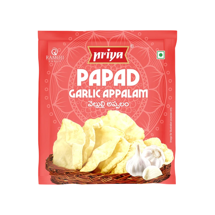Priya Garlic Appalam Papad
