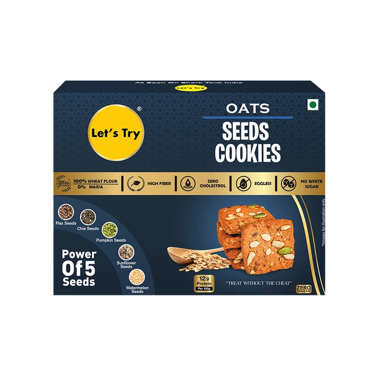 Let's Try Oats Seeds Cookies