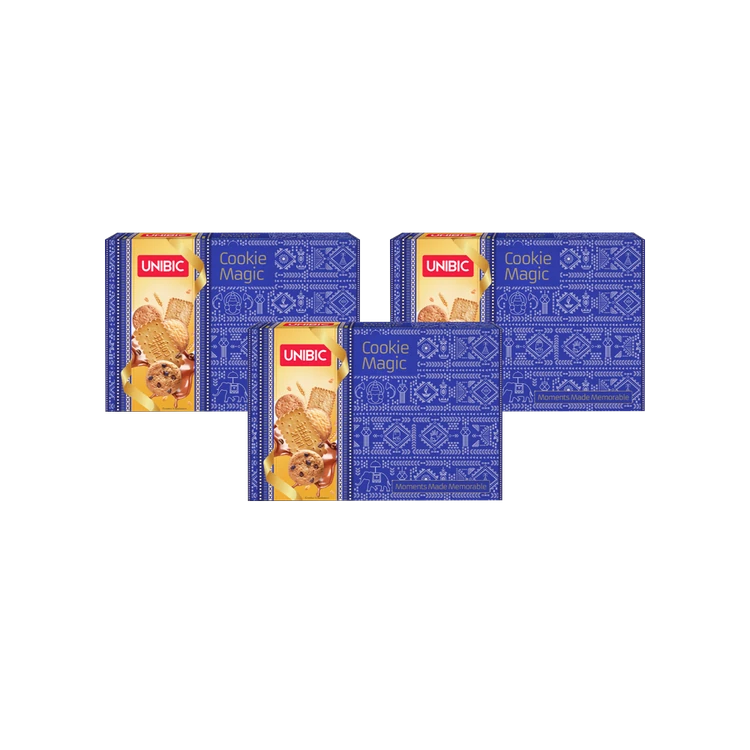 Unibic Cookie Magic Biscuits Gift Pack - Pack of 3