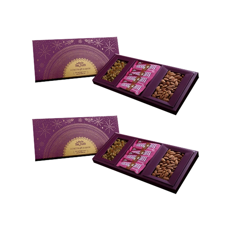 The Whole Truth Baadam Curated Chocolate Pack - Pack of 2