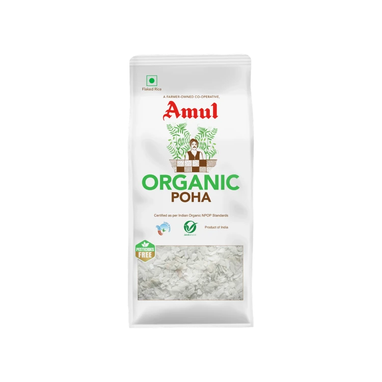 Amul Organic White Poha