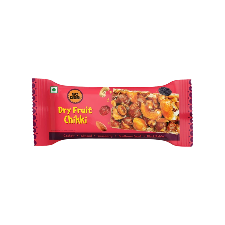 Dry Fruit Chikki by GO DESI