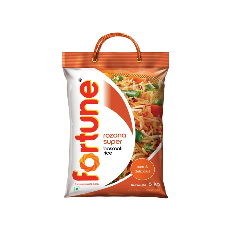 Fortune Rozana Super Basmati Rice (Medium Grain) (Basmati Akki)