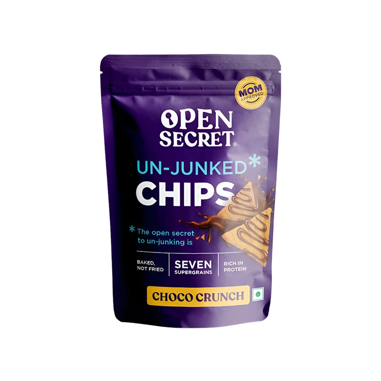 Open Secret Choco Crunch Baked Chips