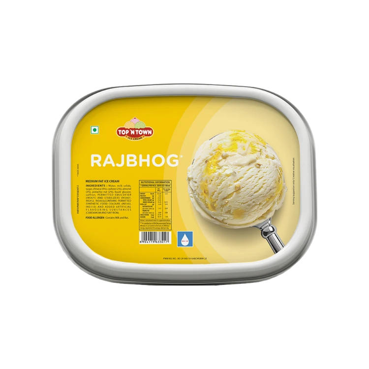 Top N Town Rajbhog Ice Cream Tub