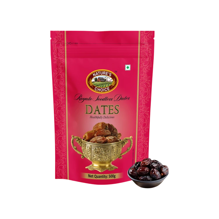 Nature's Choice Royale Seedless Dates (Kharjura)