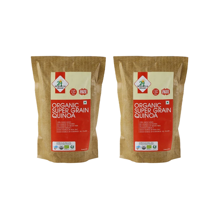24 Mantra Organic Super Grain Quinoa - Pack of 2