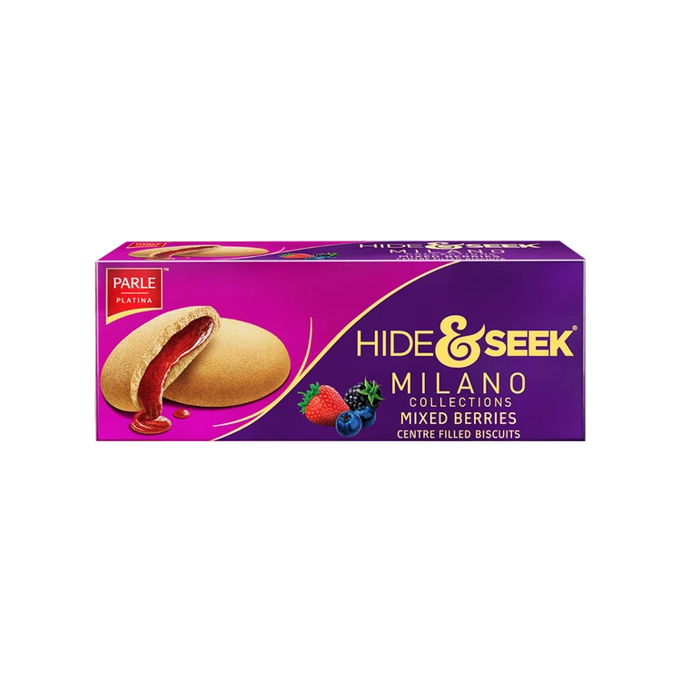 Hide & Seek Milano Center Filled Biscuits (Mixed Berries)