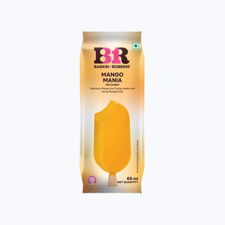 Baskin Robbins Mango Mania Ice Cream Stick