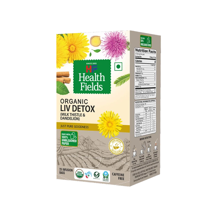 Health Fields Organic Liv Detox Herbal Tea