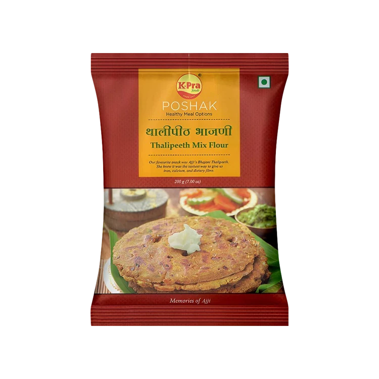K-Pra Thalipeeth Bhajani Flour Mix (Hittu Mishrana)