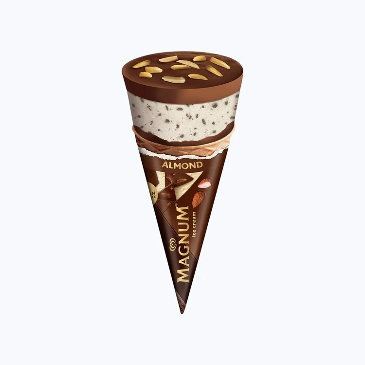 Kwality Walls Magnum Magnum Almond Ice Cream Cone