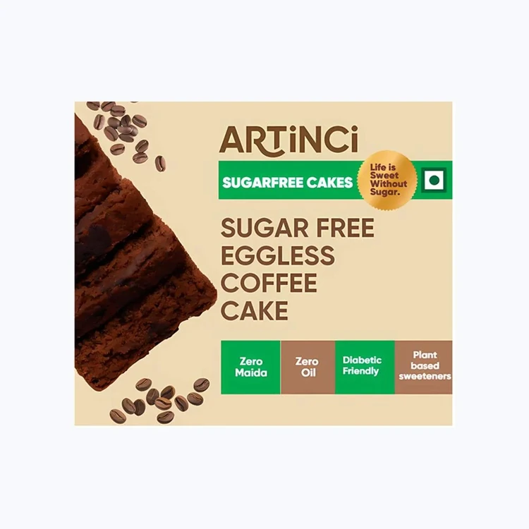 Artinci Sugar Free Eggless Coffee Cake