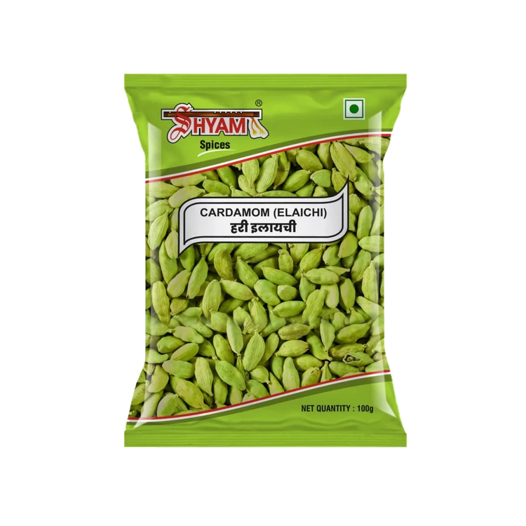 Shyam Green Cardamom Whole (Elaichi) (Hasiru Yelakki)