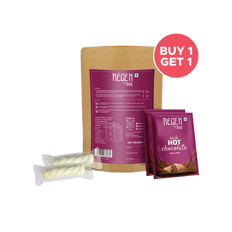 Regen Hot Chocolate Premix with Marshmallows - Buy 1 Get 1 Free