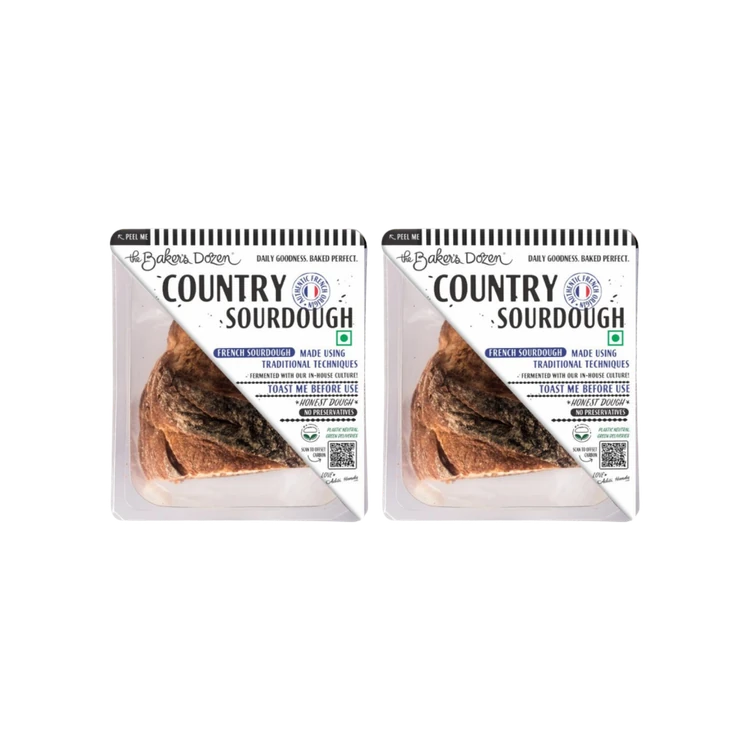 The Baker's Dozen Country Sourdough - Pack of 2