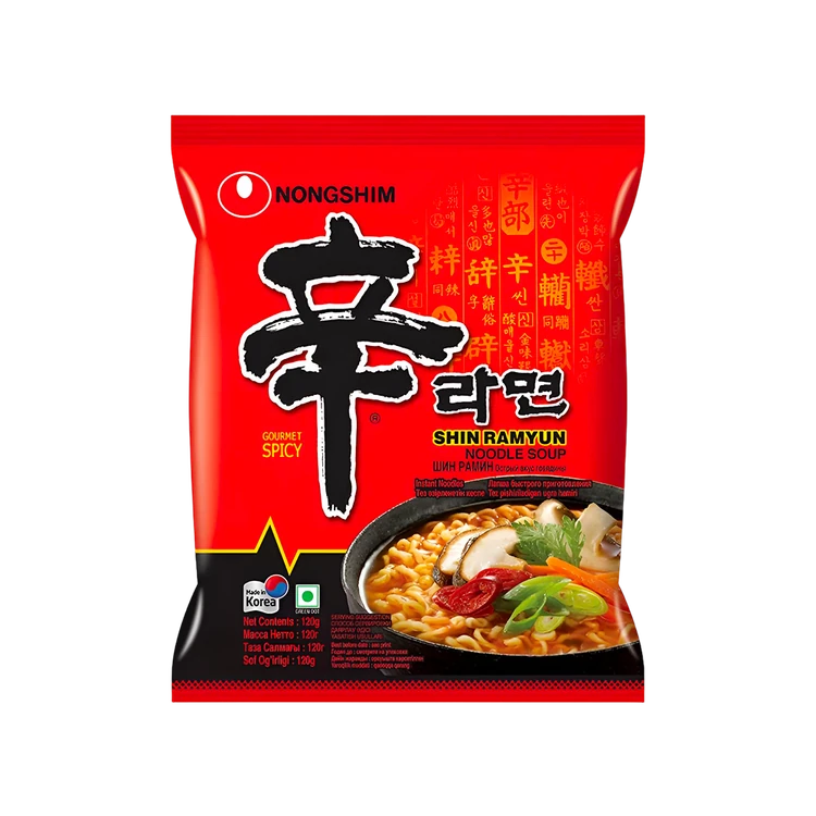 Nongshim Shin Ramyun Spicy Flavoured Instant Noodles