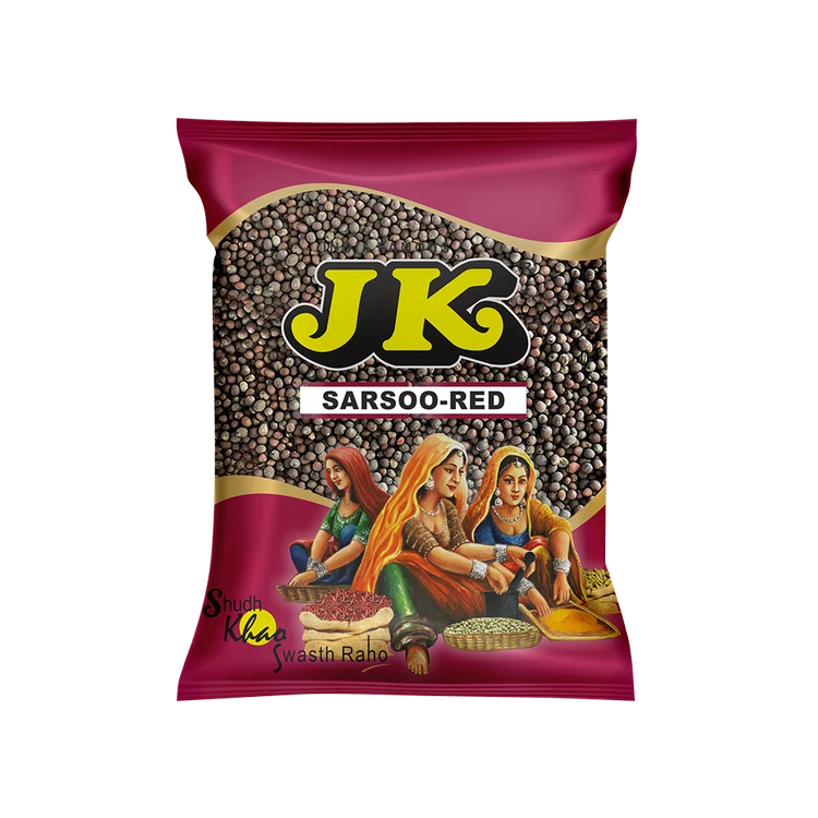 JK Red Small Mustard Seeds (Sanna Sasive Beeja)